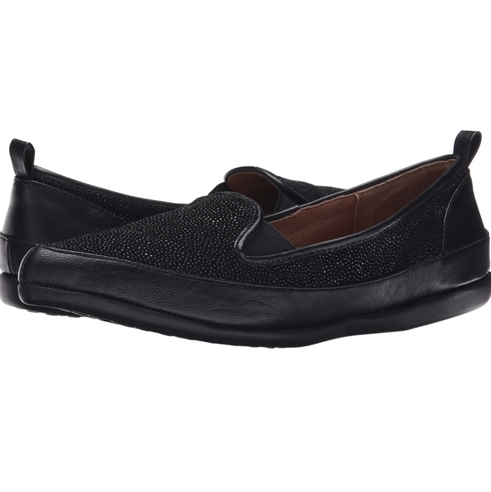 Adrianna Papell Womens  Leather Loafer Slip on shoes sz 9M